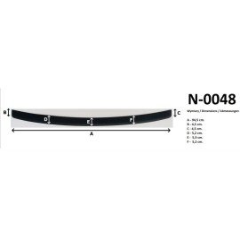 Kryt prahu pátých dveří Hyundai i10 r.v. 2017-2019