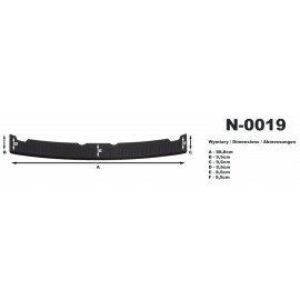 Kryt prahu pátých dveří Hyundai i10 r.v. 2011-2012