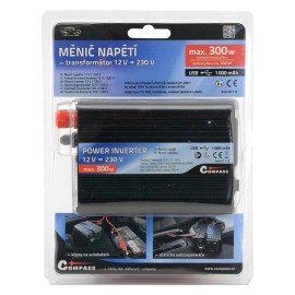 Trafo 12/230v 300W + USB