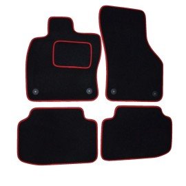 Textilní koberce Seat Ateca r.v. 2016- černo červené