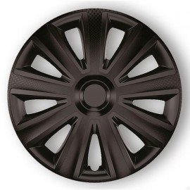 Poklice na kola 15" Aviator carbon black 