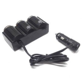 Rozdvojka 12/24V + USB 2x 1000mA s vypínačem