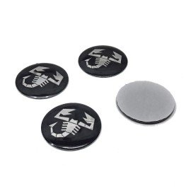 ABARTH znaky na poklice -alu kola