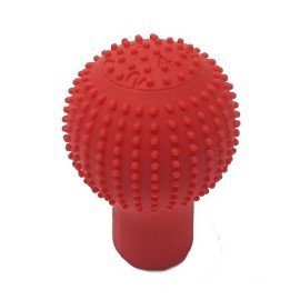 Návlek hlavice řadící páky červený silikon kulatý 5R