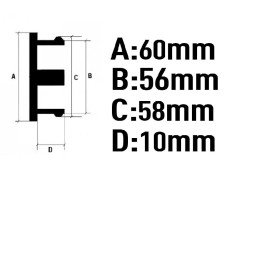 Pokličky do kol Carbon středy kol