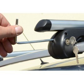 Příčný nosník zamykací hliníkový 120cm ALU-TOP TÜV