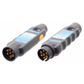 Tester zásuvky a zástrčky přívěsu 7 pólů