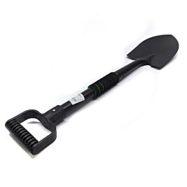 Lopatka do auta na sníh zelená rukojeť