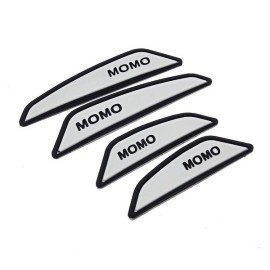 Chránič dveří nalepovací černý momo 4ks