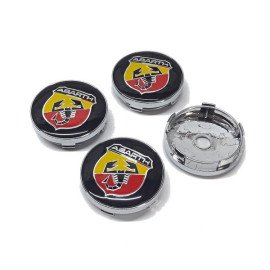 Pokličky do kol Abarth Středy kol chrom