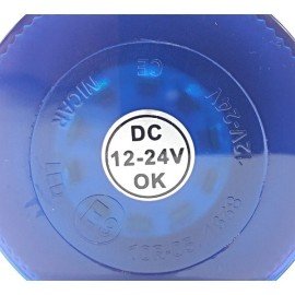 Maják  Modrý 50 led 12V/24V