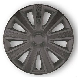 Poklice na kola 15" Aviator carbon grafit