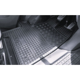 Autokoberce gumové  Ford Tourneo / Transit Custom 3m 12-/ Transit Custom 2/3m 18- - plastová verze Transit Custom 2/3m 18-