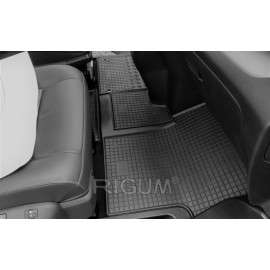 Autokoberce gumové Peugeot Traveller 2m 2016- + tunel (4díl)