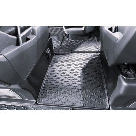 Autokoberce gumové FORD Tourneo / Transit Custom 2 míst 2024- + tunel (4 díl)