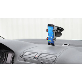 Držák telefonu / GPS na přísavku DOUBLE CLIPS