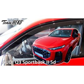 Ofuky oken Audi Q3 Sportback II (5d, 2025–) – přední sada