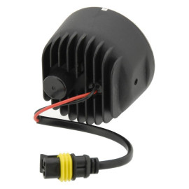Světla denního svícení 4 HIGH POWER LED 12V/24V (kulatá 70 mm) Homologace 