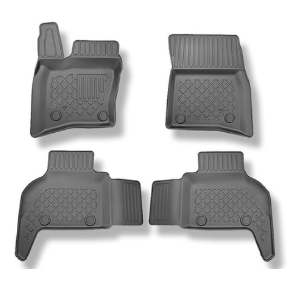 Autokoberce gumové vaničky Land Rover Defender (L663) 130, 110 2020-  7 míst 