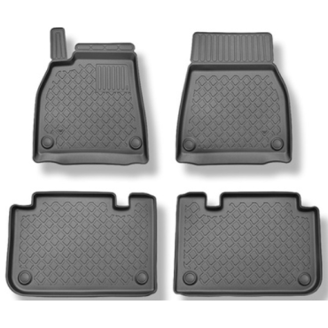 Autokoberce gumové vaničky Tesla Model S Facelift II 2021-