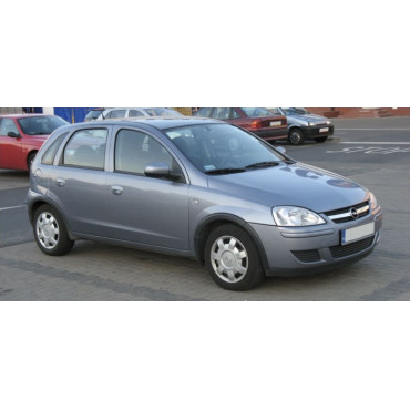 Boční lišty dveří Opel Corsa C 5D od 2000 - 2006 hatchback