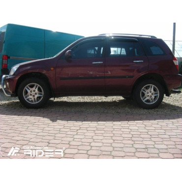 Boční lišty dveří Chery Tiggo 3 2006–2010 – F4