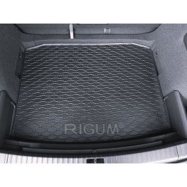 Gumový koberec do kufru Škoda Karoq 4x2 2017- dolní poloha