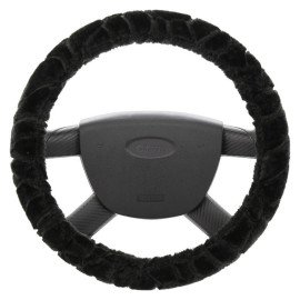 Potah volantu SMOOTH černý 