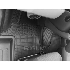 Autokoberce gumové Volkswagen T6.1 Transporter / Caravelle / Multivan 2m 2019- +TUNEL (4díl)