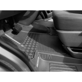 Autokoberce gumové Volkswagen T5 2m 2003- + Tunel na 2m (4díl)
