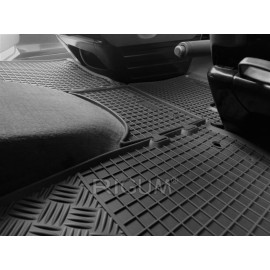 Autokoberce gumové Volkswagen T5 2m 2003- + Tunel na 2m (4díl)