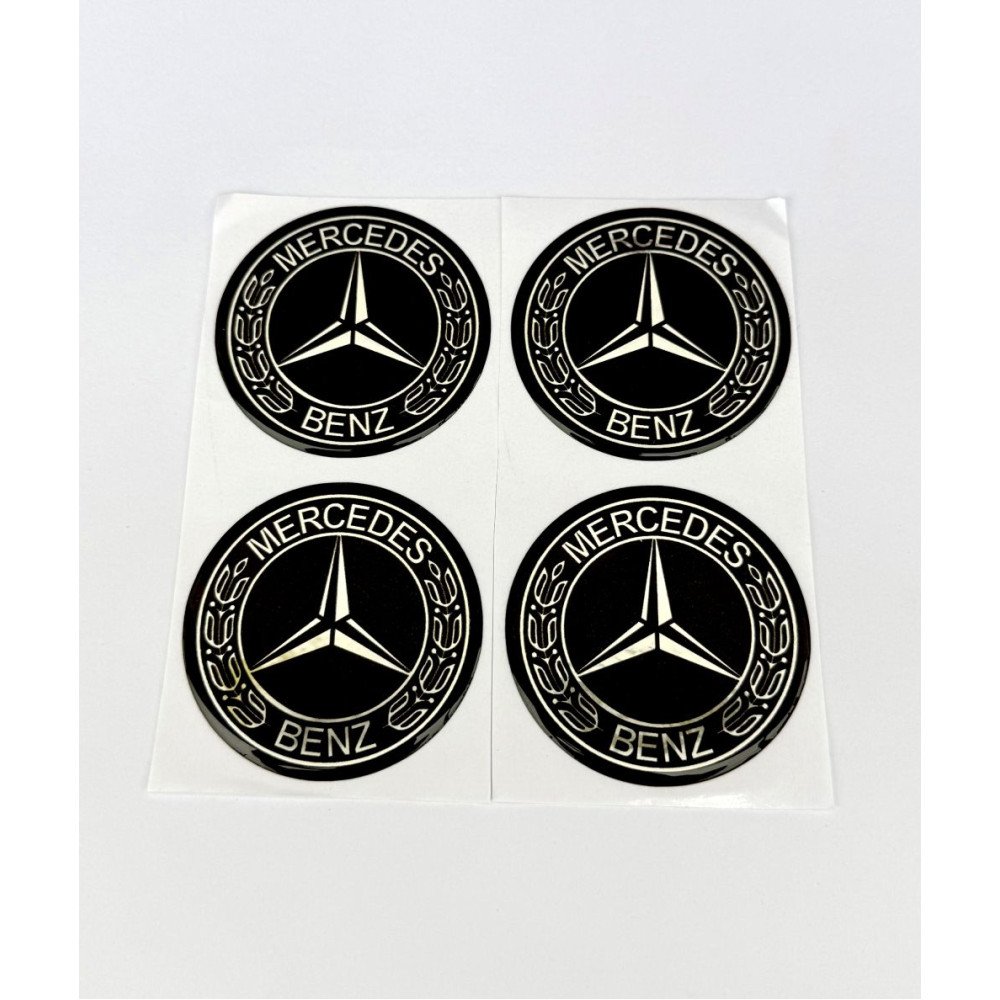 Samolepky na poklice Mercedes 55 mm
