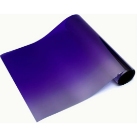 Folie protisluneční na čelní sklo 20x150cm fialová