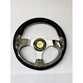 Sportovní volant 32 cm chrom