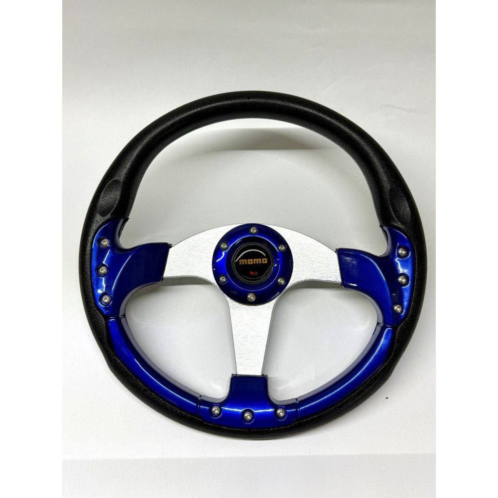 Sportovní volant Momo modrý