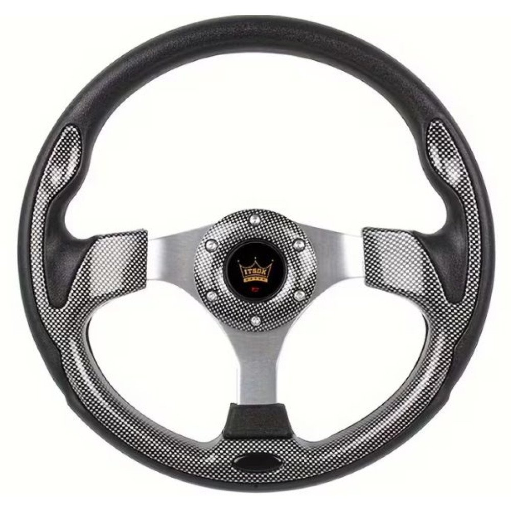 Sportovní volant do auta 320 mm. univerzální závodní volant. karbon