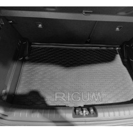 Gumový koberec do kufru KIA Stonic 2021- bez mezipodlahy, dolní poloha (vana do kufru)