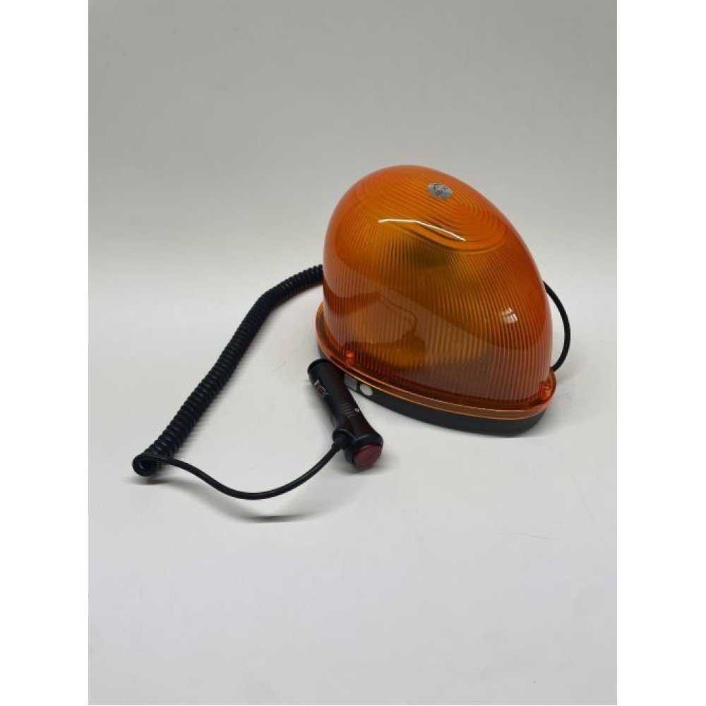 Maják LED 12V oranžový oválný