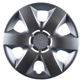 Poklice na kola 15" Saturn silver