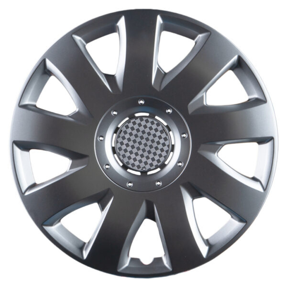 Poklice na kola Fiat 15" silver