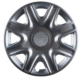 Poklice na kola 15" Boss silver