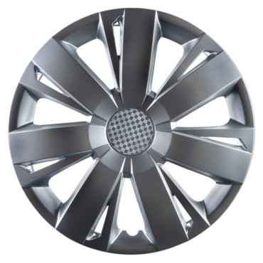 Poklice na kola 16" Diamant silver