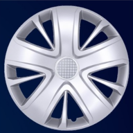 Poklice na kola 15" Cloud silver 