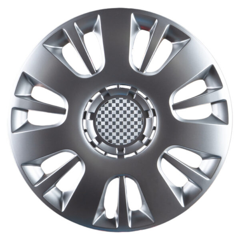 Kryty kol poklice na kola 14" Imola silver
