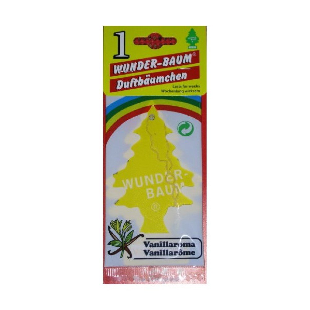 Vůně do auta WUNDER-BAUM vanillaroma