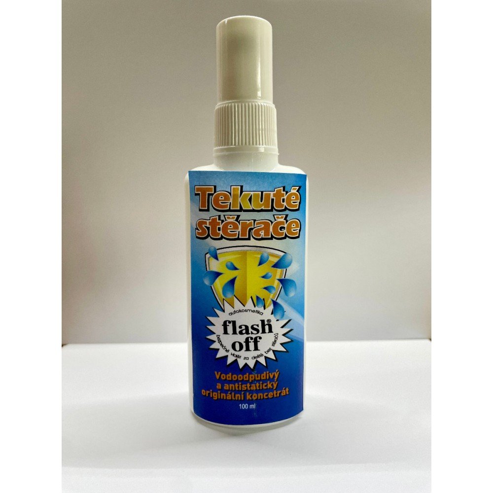 Flash off tekuté stěrače