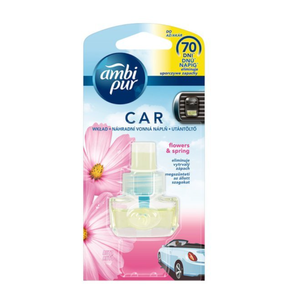 Ambi pur car vůně do auta Flowers & spring náplň