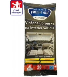 Čistící ubrousky do auta 20ks