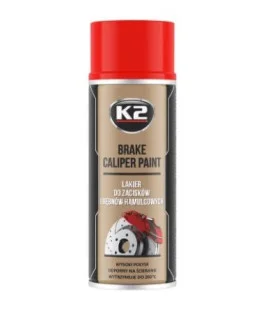 K2 Lak na brzdové třmeny červený 400 ml
