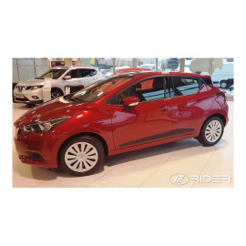 Boční lišty dveří Nissan Micra 5D 2017- hatchback